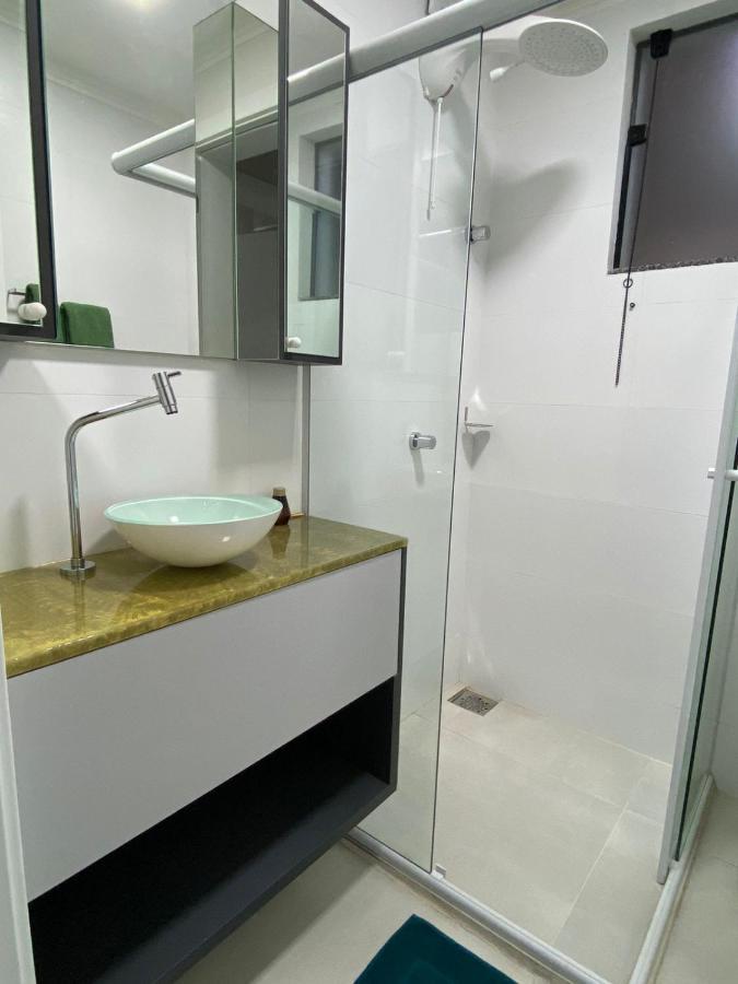 Apartamento Apartamento térreo com jardim gourmet Piçarras Exterior foto